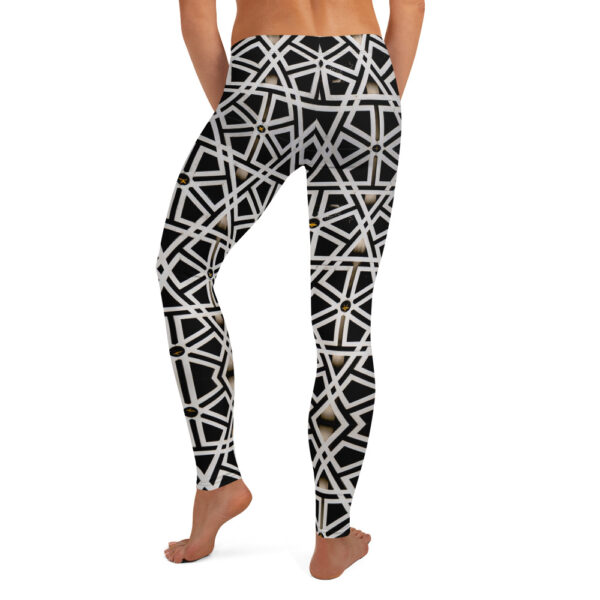 Geometric Hexagons - Women's Leggings - Image 3