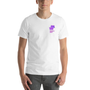 Purple Logo - Short-Sleeve Unisex T-Shirt - Weighty Ways